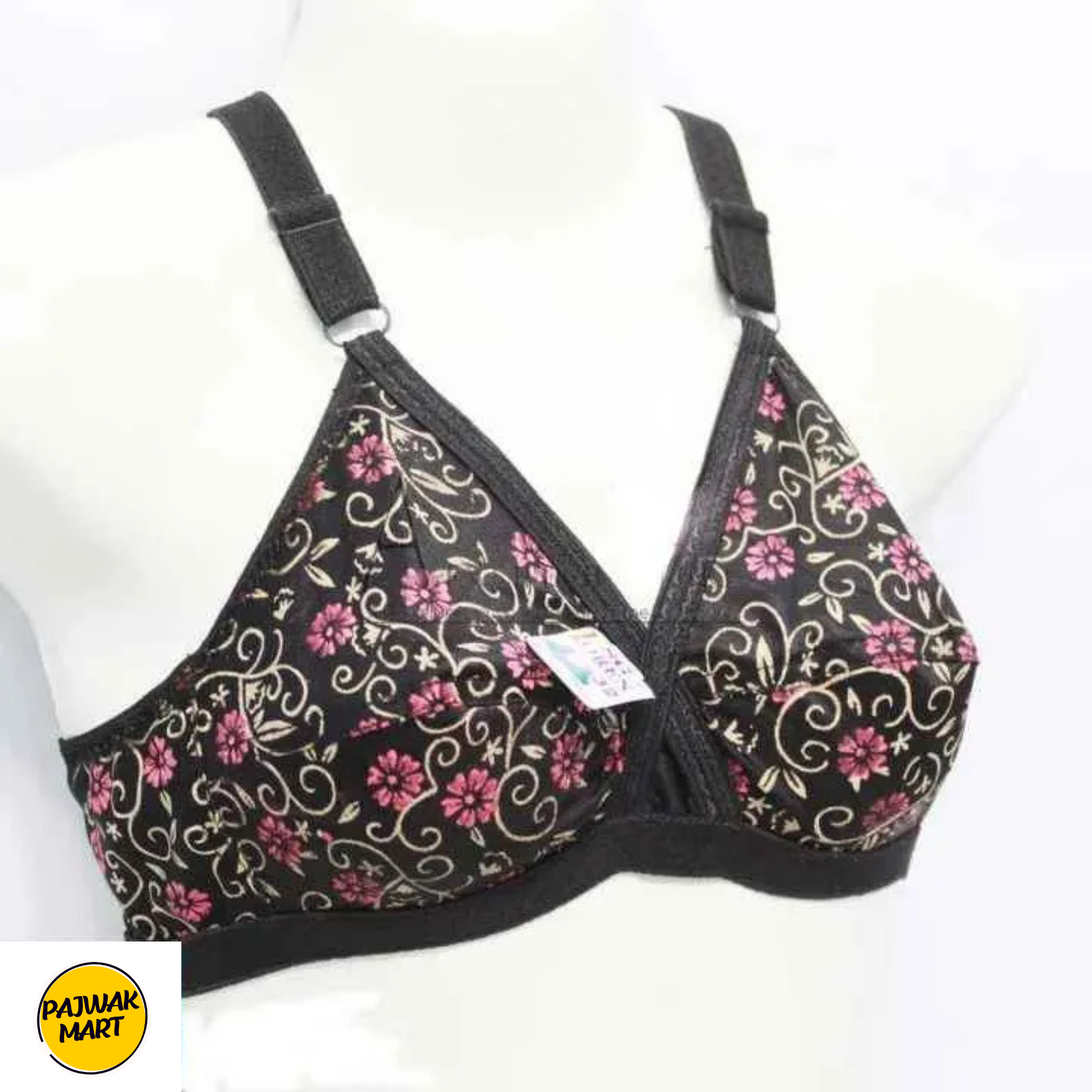 Pack of 4 Women's Multi-Color Jersey Printed Bra and Briefs