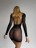 Angelique Transparent Bodysuit