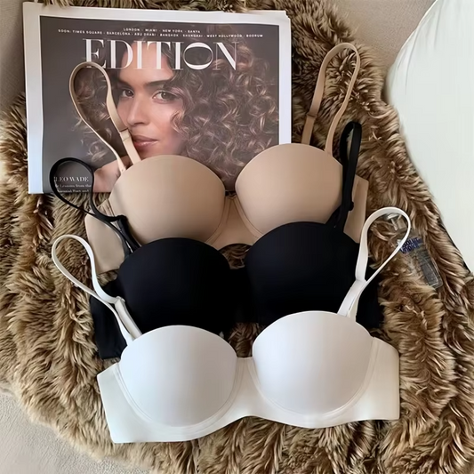 Seamless 1/2 Cup Push-Up Bra