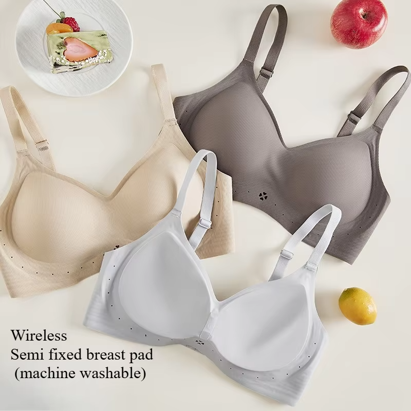 Seamless Jelly Push-Up Bra