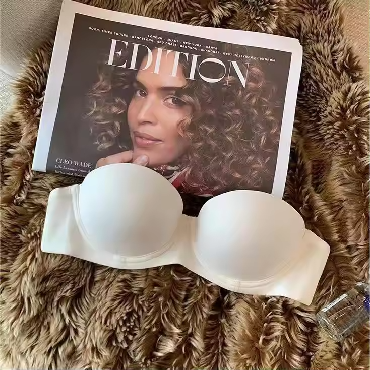 Seamless 1/2 Cup Push-Up Bra