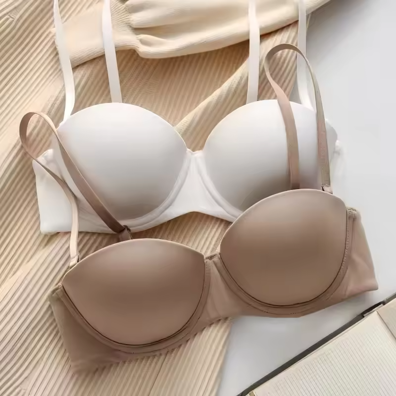 Seamless 1/2 Cup Push-Up Bra
