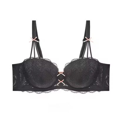 Half Cup Lace Push-Up Bra