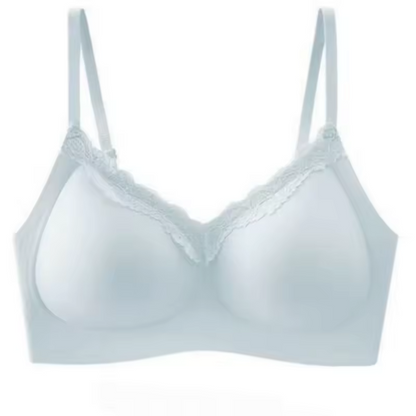 Lace V-Neck Wireless Bra