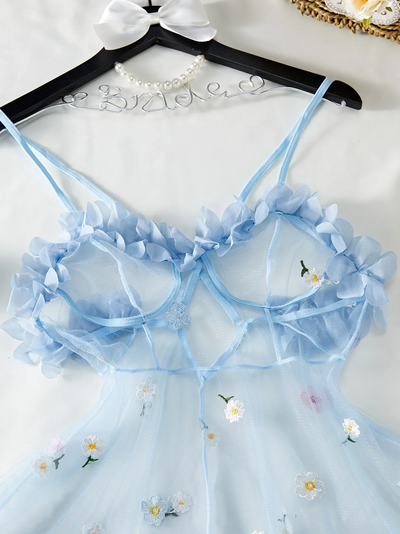 Sexy Lace Hollow-Out Women’s Sleepwear – Comfortable Intimate Lingerie