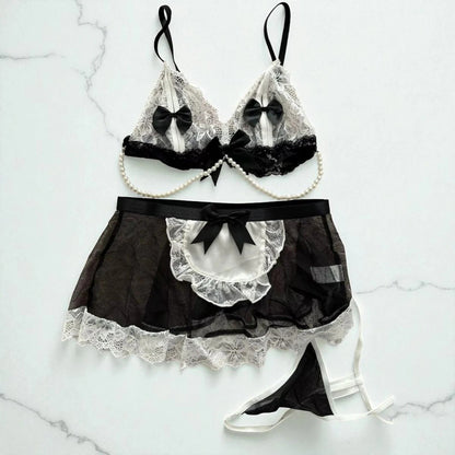 Sheer Maid Roleplay Costume